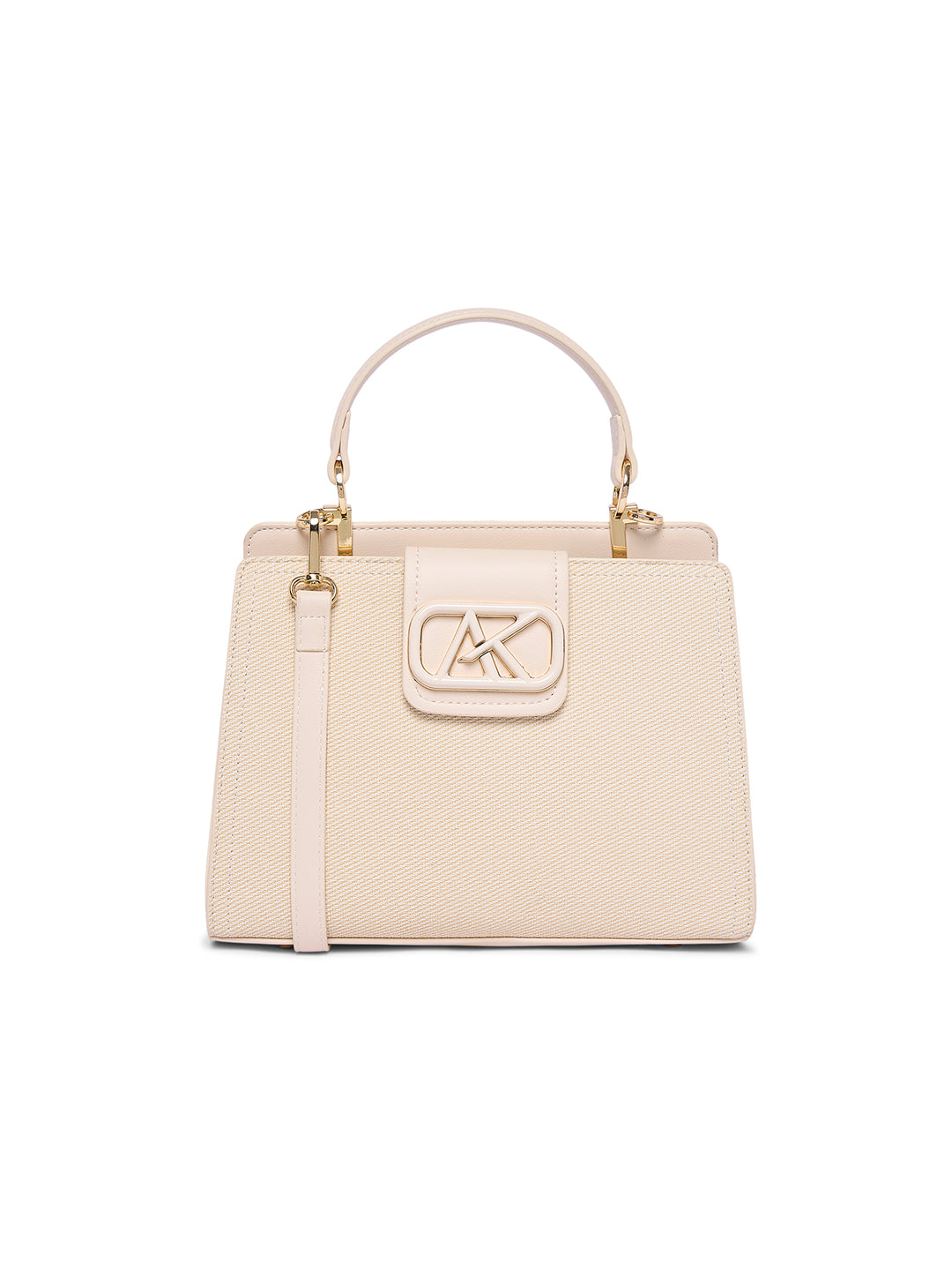 Norbury 25 Medium Satchel Bag Off White