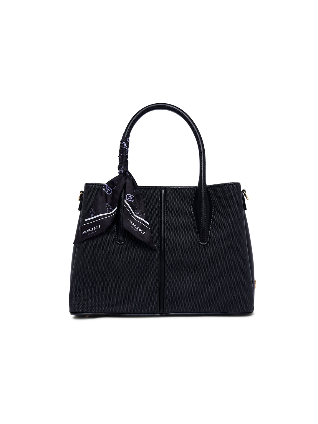 Lewisham 34 Medium Satchel Bag Black