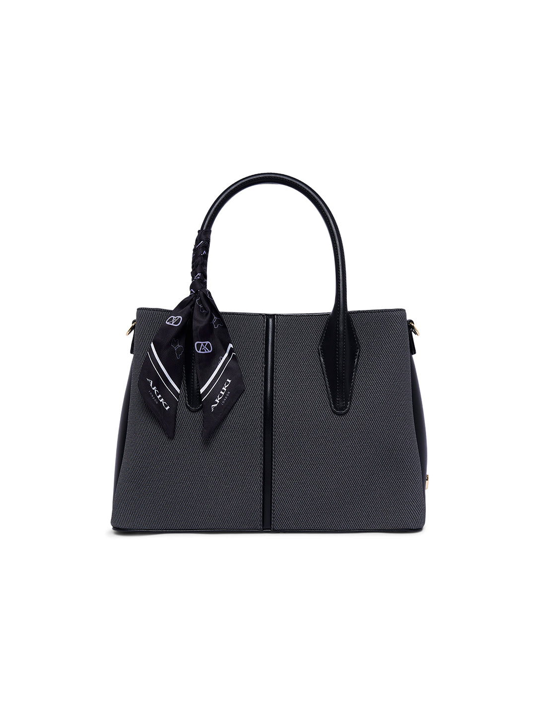 Lewisham 34 Medium Satchel Bag Grey