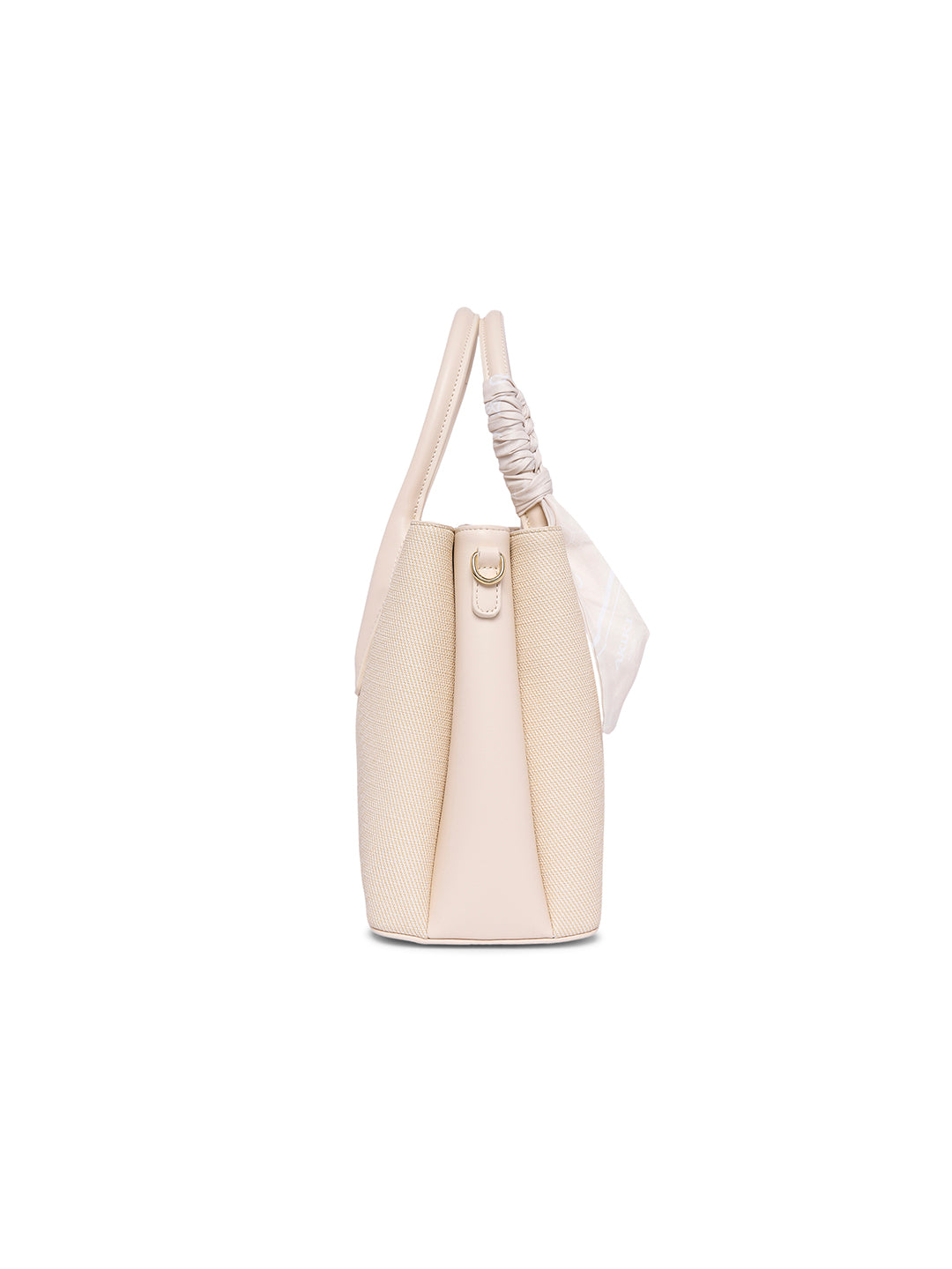 Lewisham 34 Medium Satchel Bag Off White