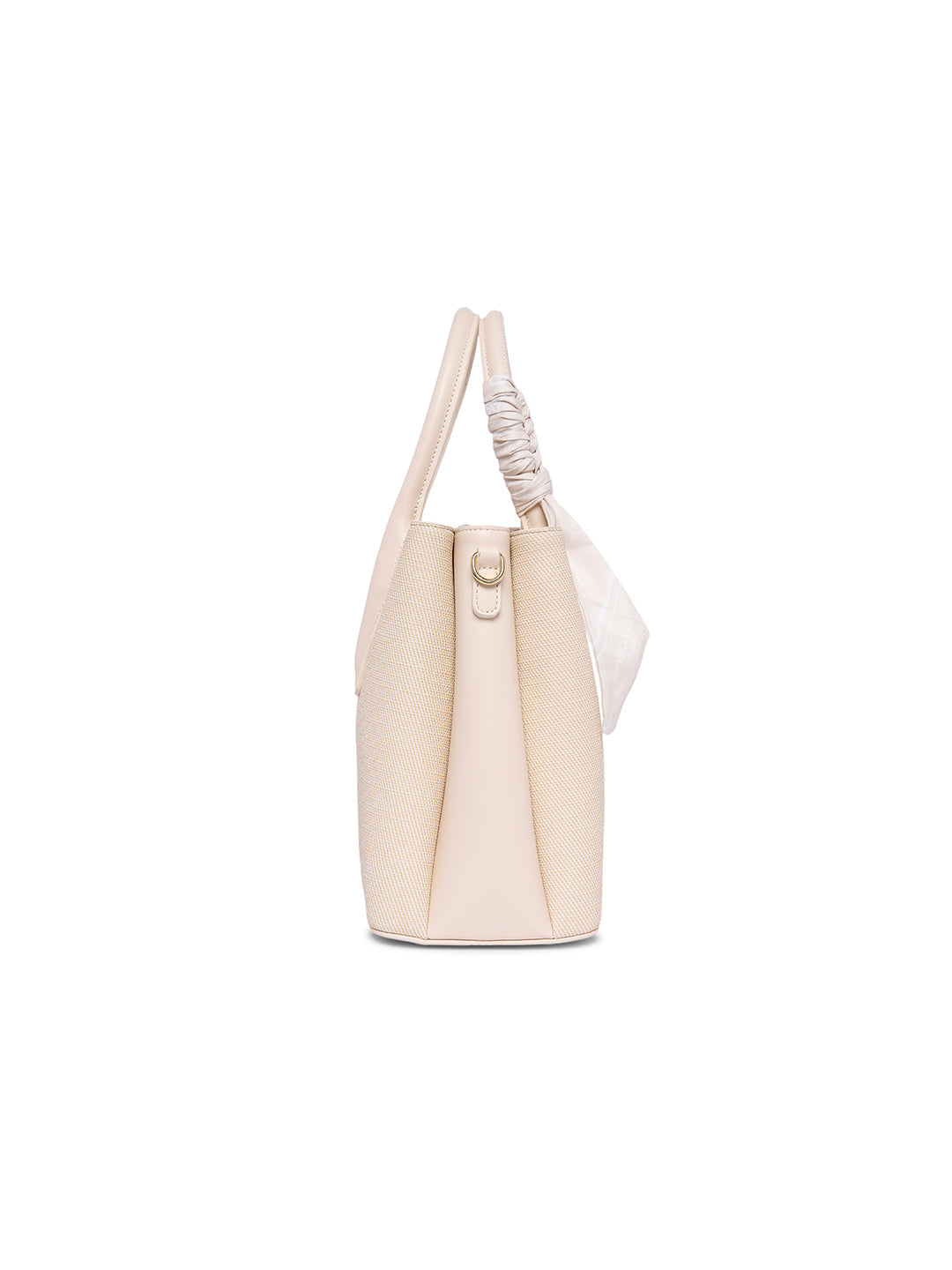 Lewisham 34 Medium Satchel Bag Off White