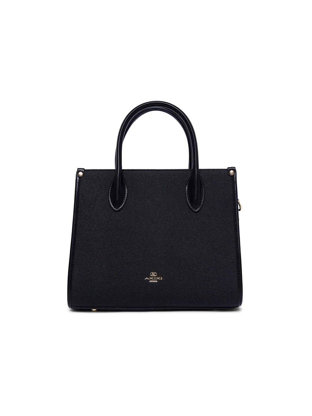 Manor 28 Box Medium Satchel Bag Black