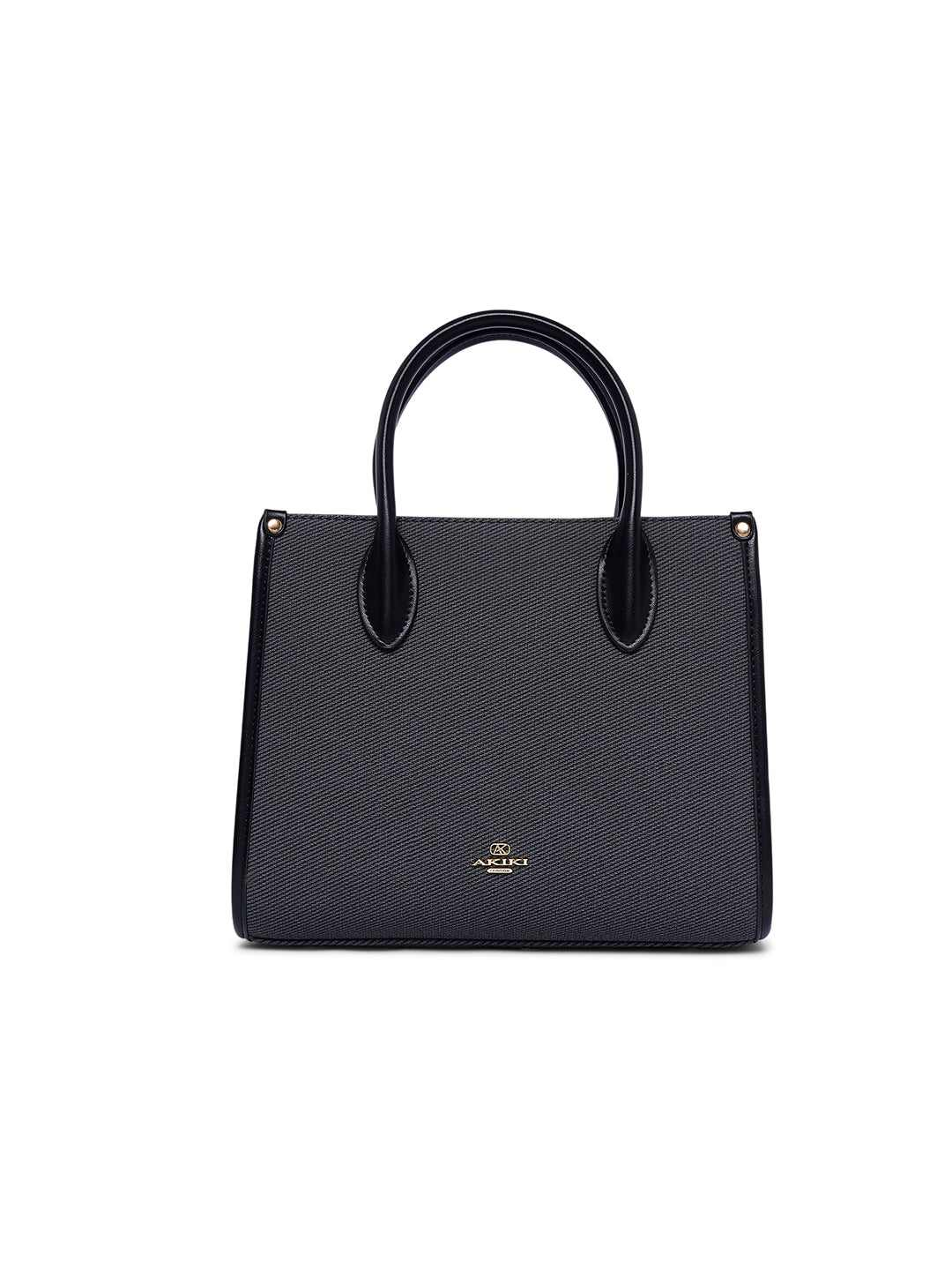 Manor 28 Box Medium Satchel Bag Grey