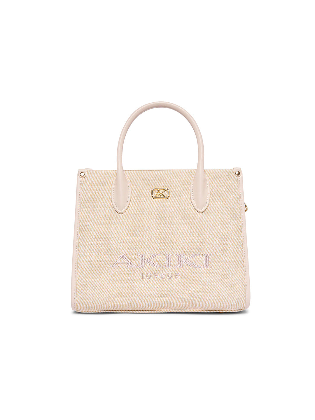 Manor 28 Box Medium Satchel Bag Off White