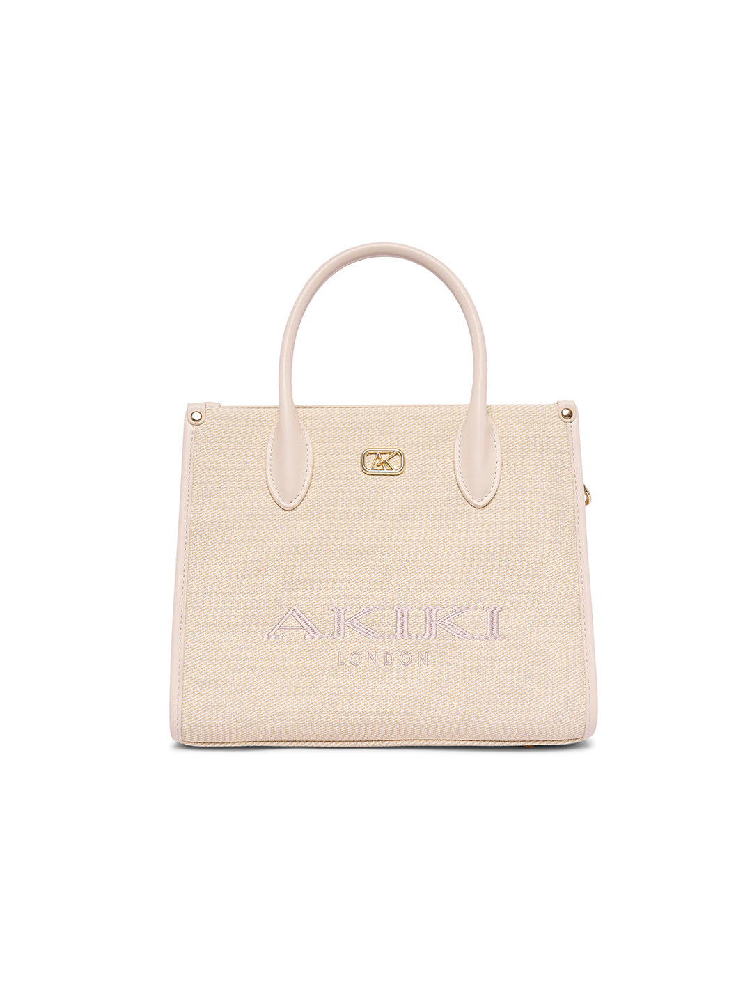 Manor 28 Box Medium Satchel Bag Off White