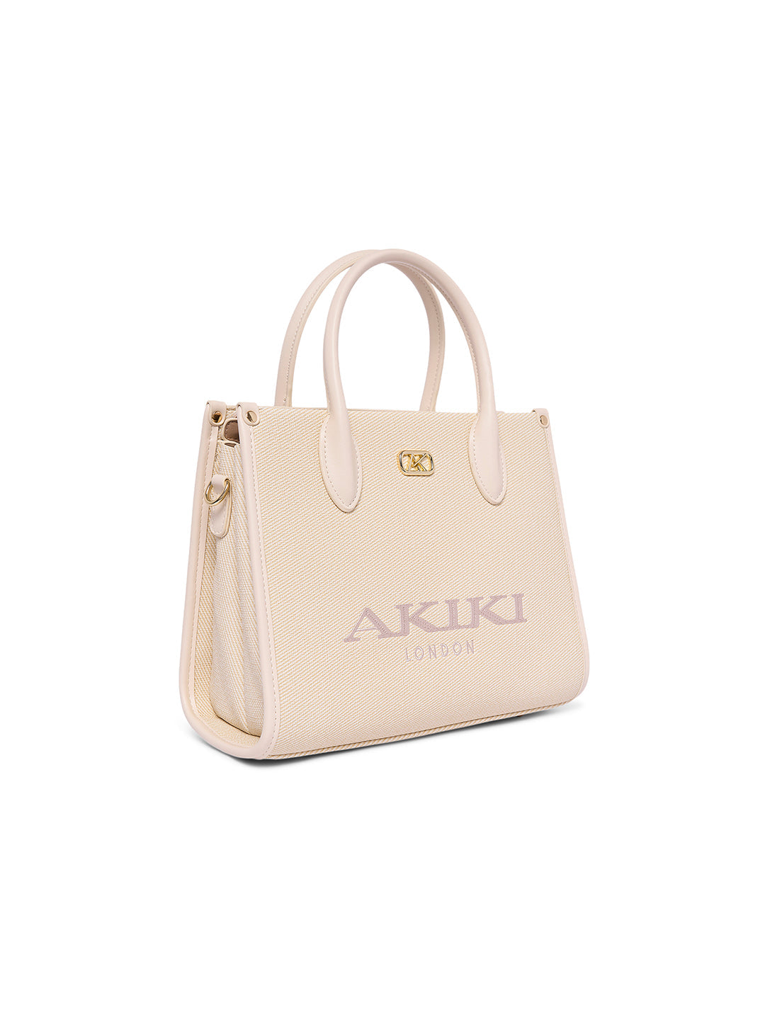 Manor 28 Box Medium Satchel Bag Off White