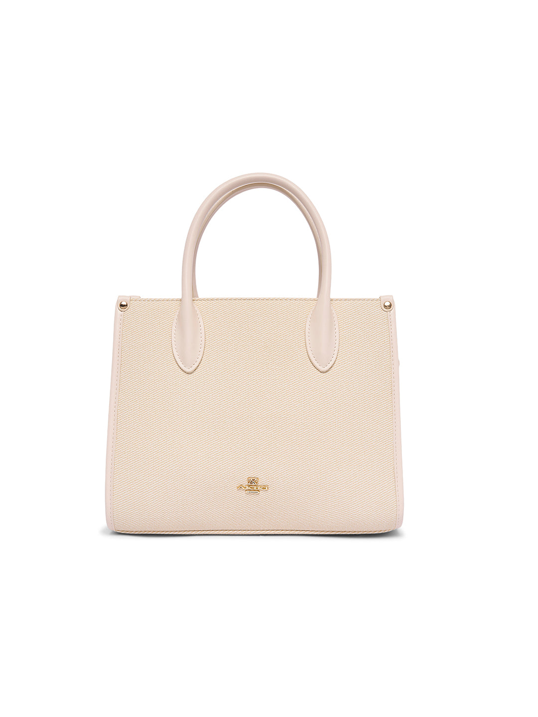 Manor 28 Box Medium Satchel Bag Off White