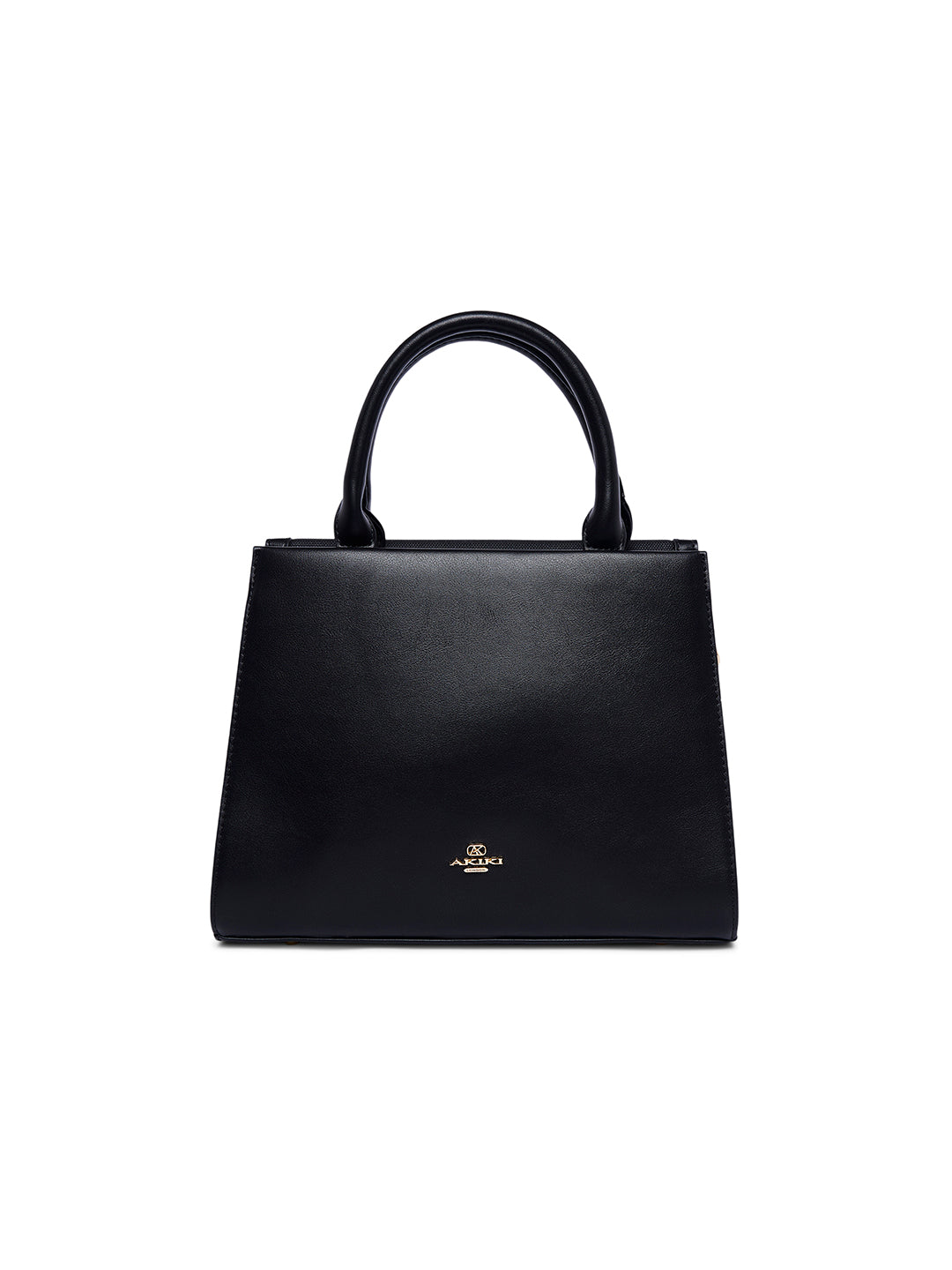 Lambeth 28 Flap Medium Satchel Bag Black