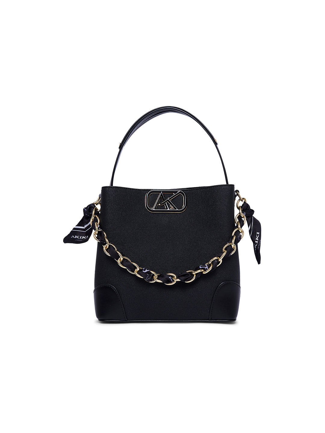 Sudbury 23 Medium Bucket Bag Black