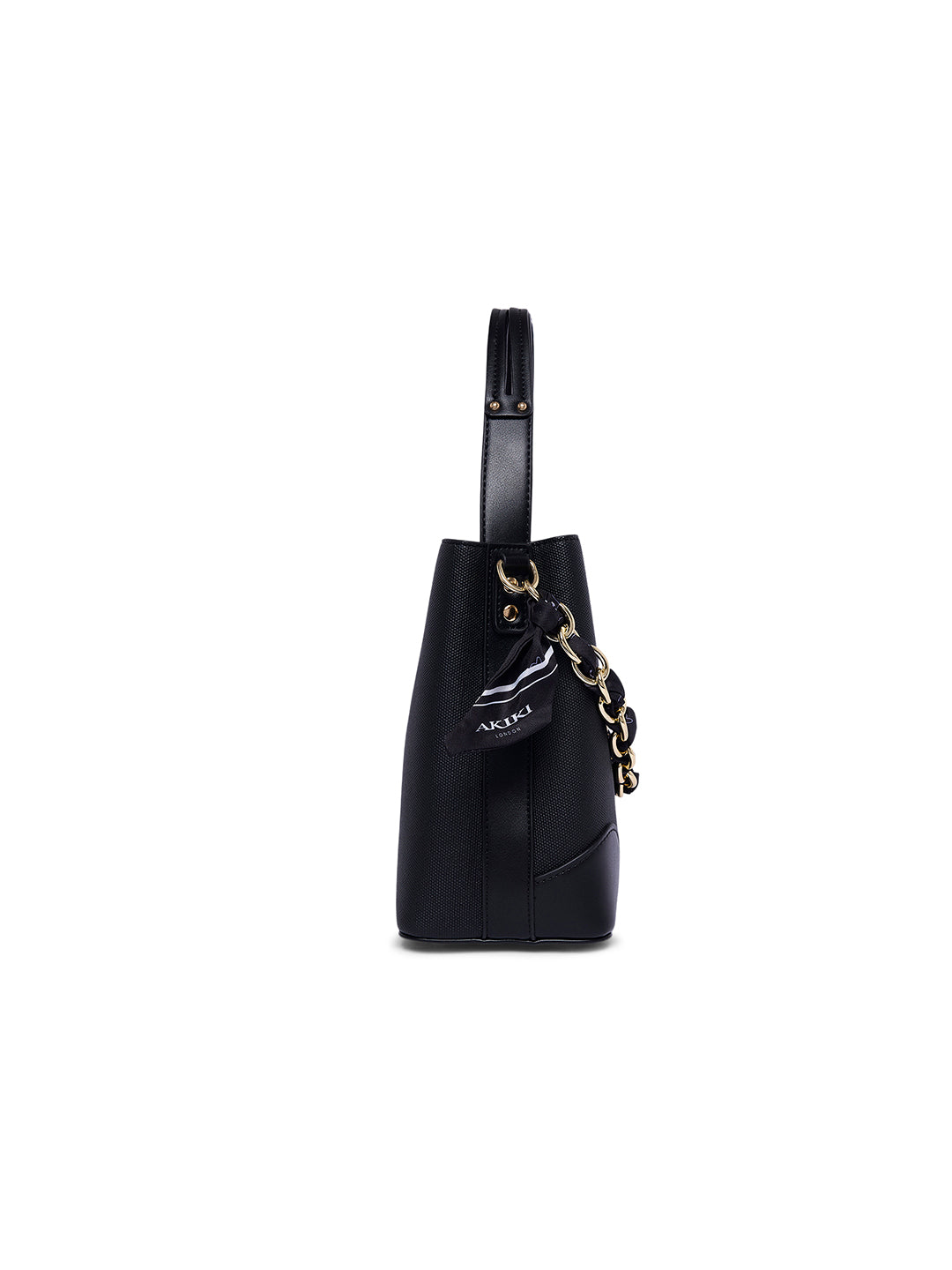 Sudbury 23 Medium Bucket Bag Black