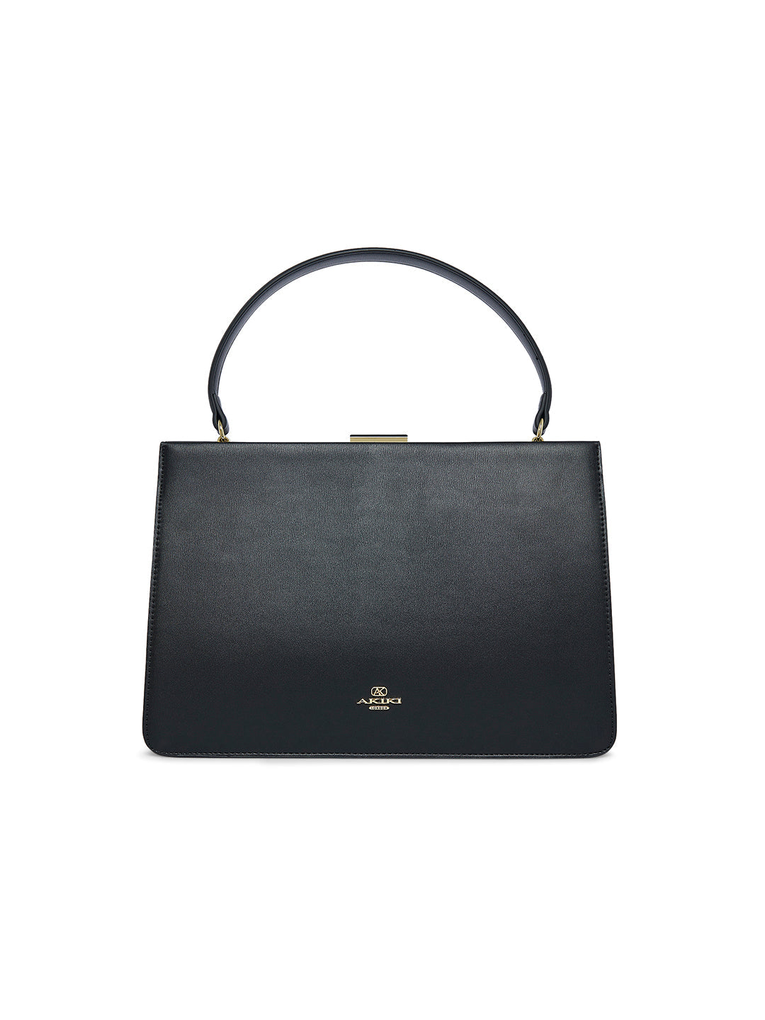 Hackney 30 Frame Medium Handbag Black