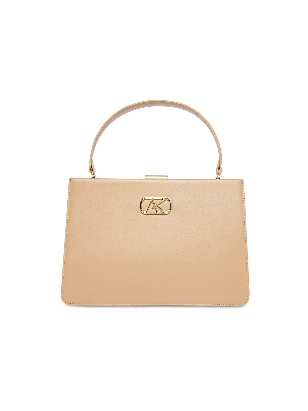 Hackney 30 Frame Medium Handbag Beige