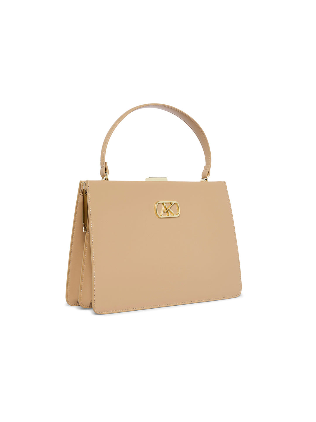 Hackney 30 Frame Medium Handbag Beige