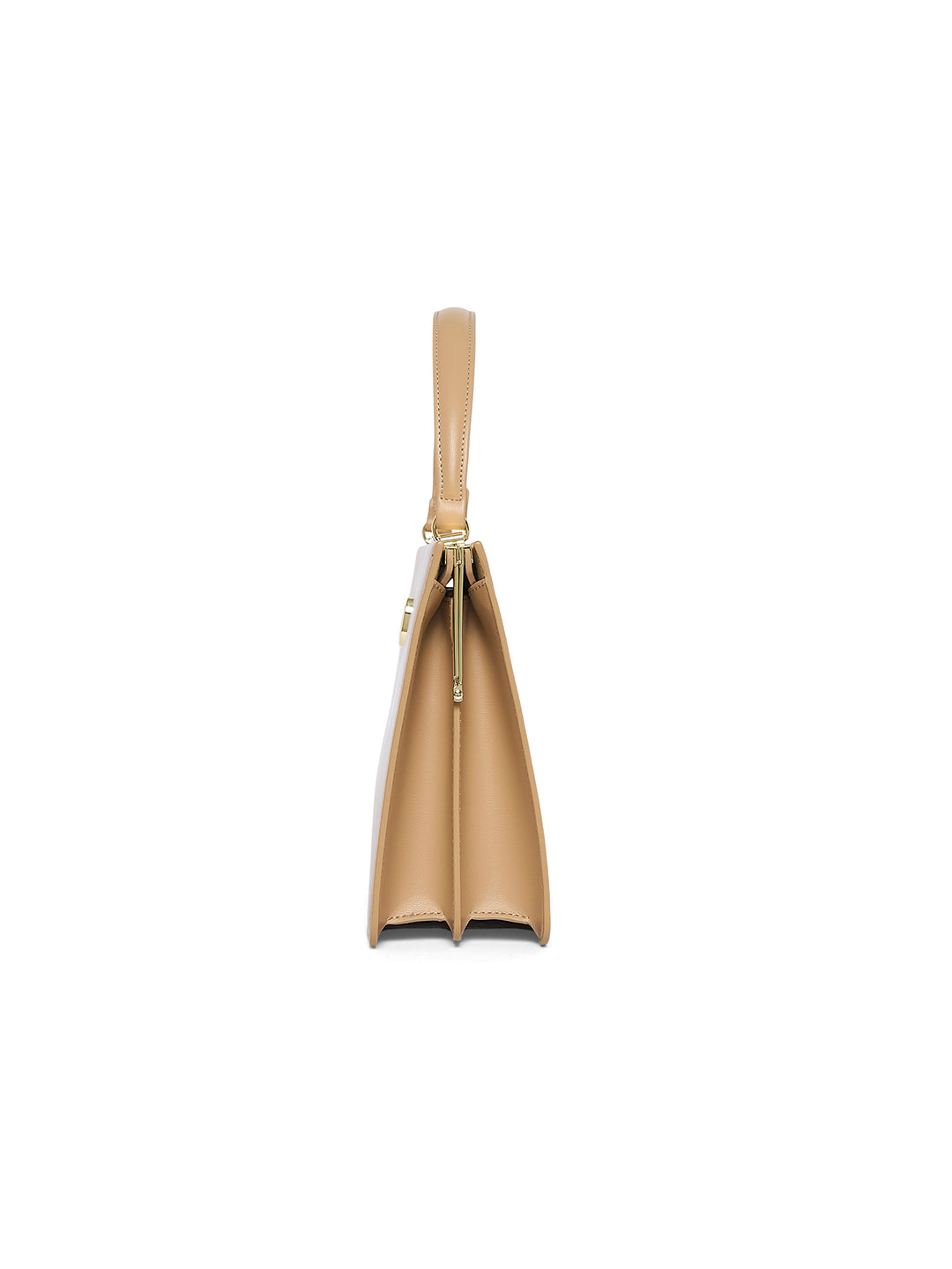 Hackney 30 Frame Medium Handbag Beige