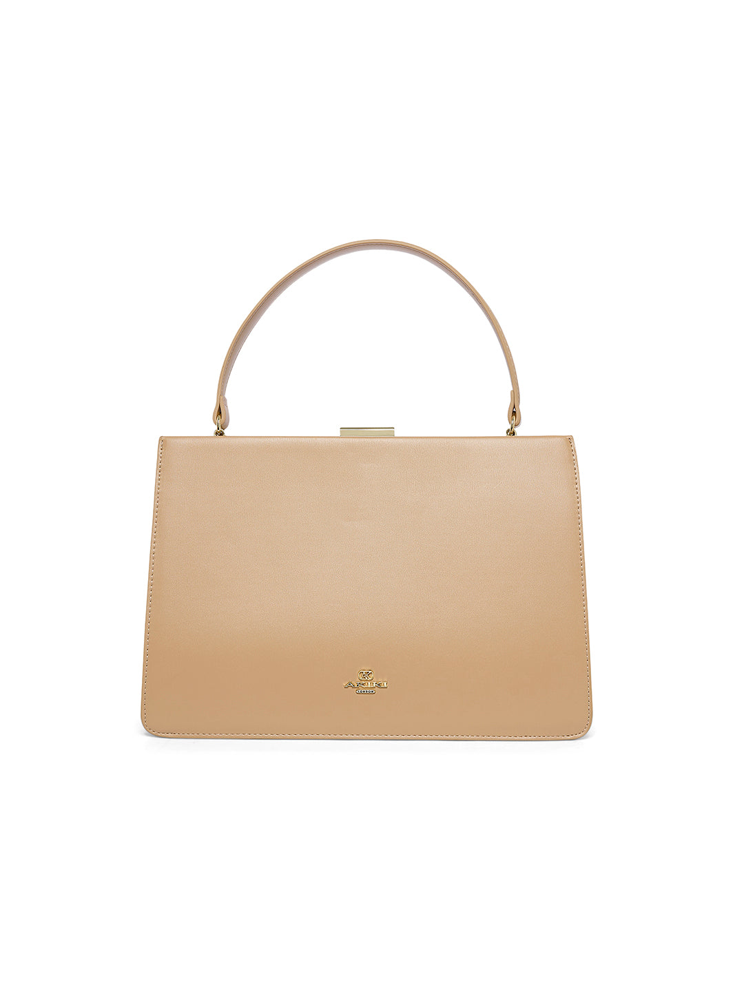 Hackney 30 Frame Medium Handbag Beige