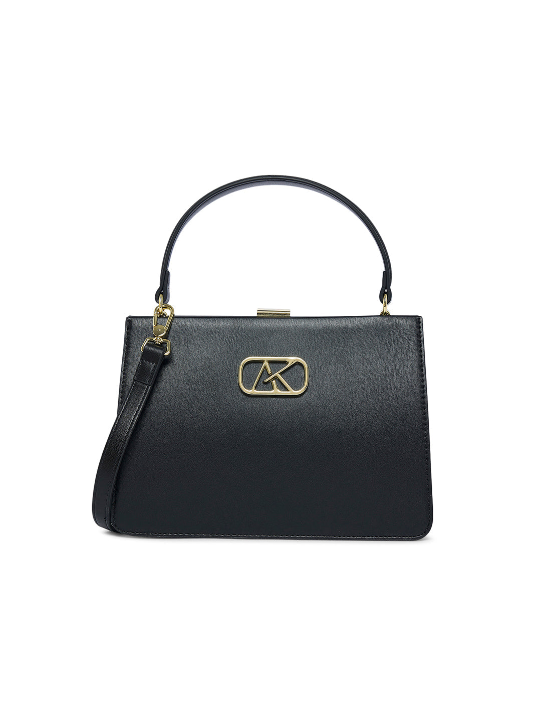 Hackney 23 Frame Small Handbag Black