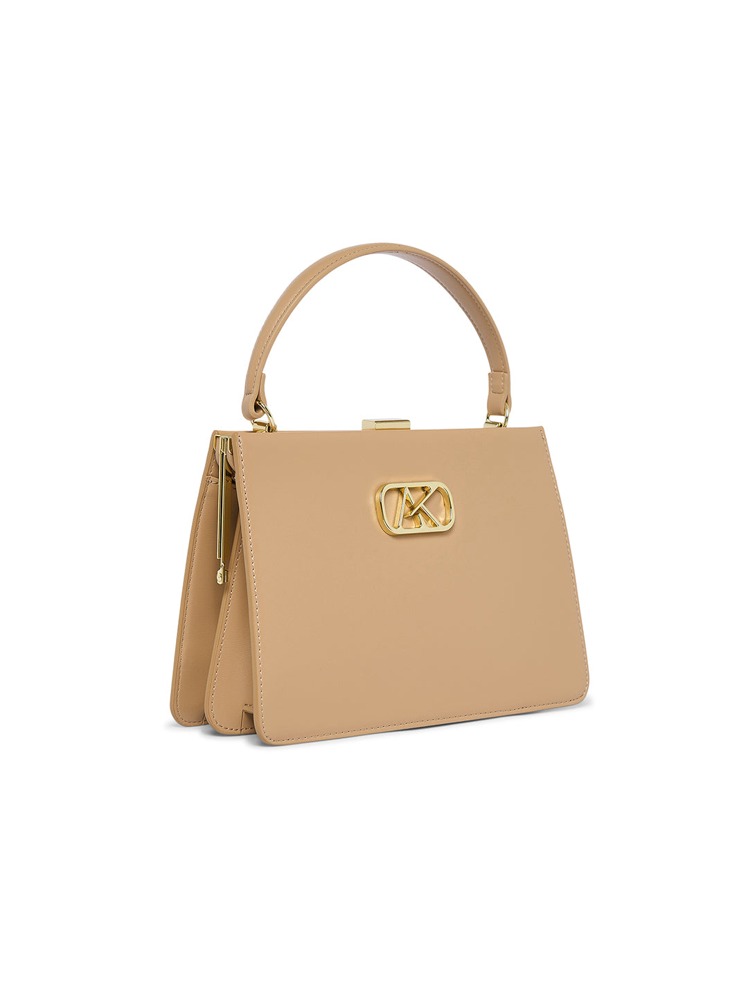 Hackney 23 Frame Small Handbag Beige
