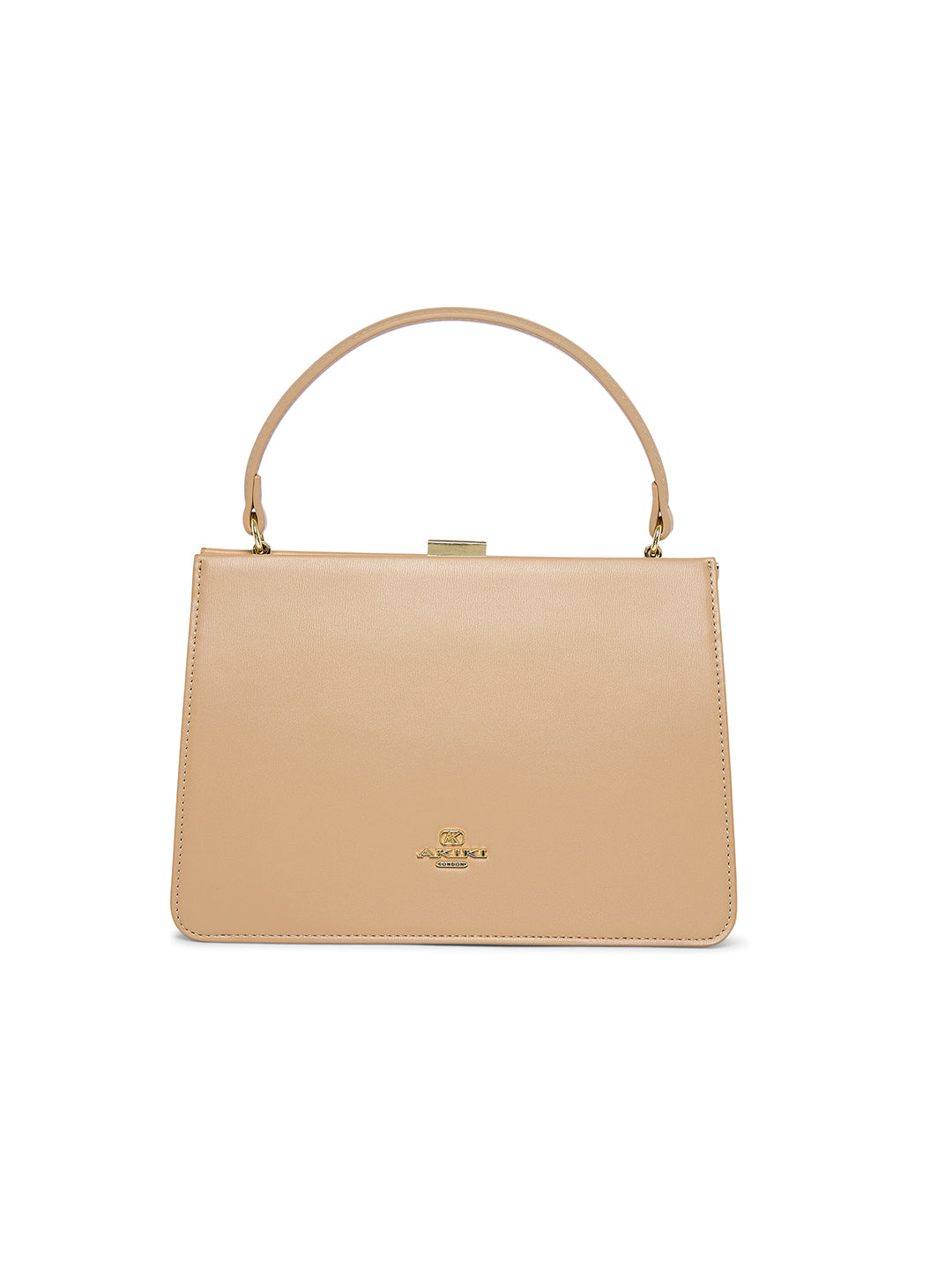 Hackney 23 Frame Small Handbag Beige