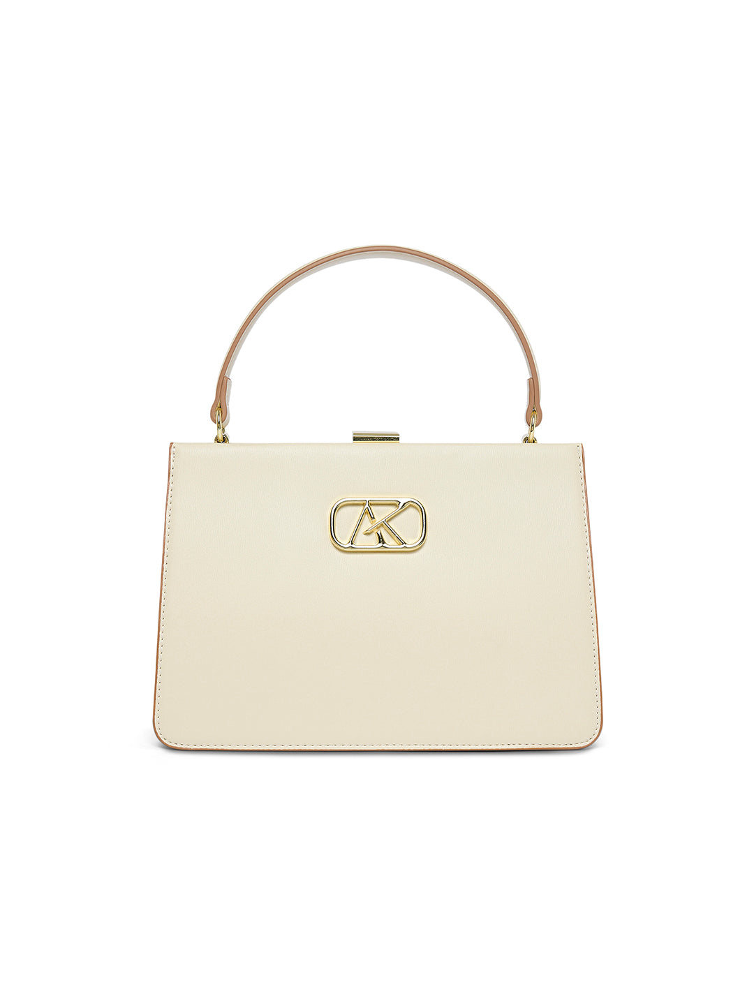 Hackney 23 Frame Small Handbag Off White