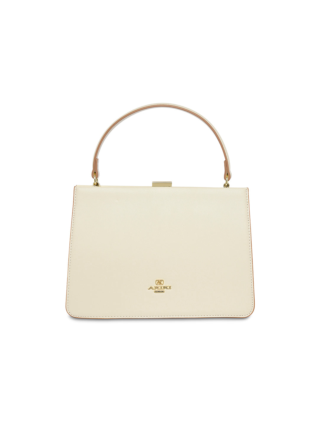 Hackney 23 Frame Small Handbag Off White