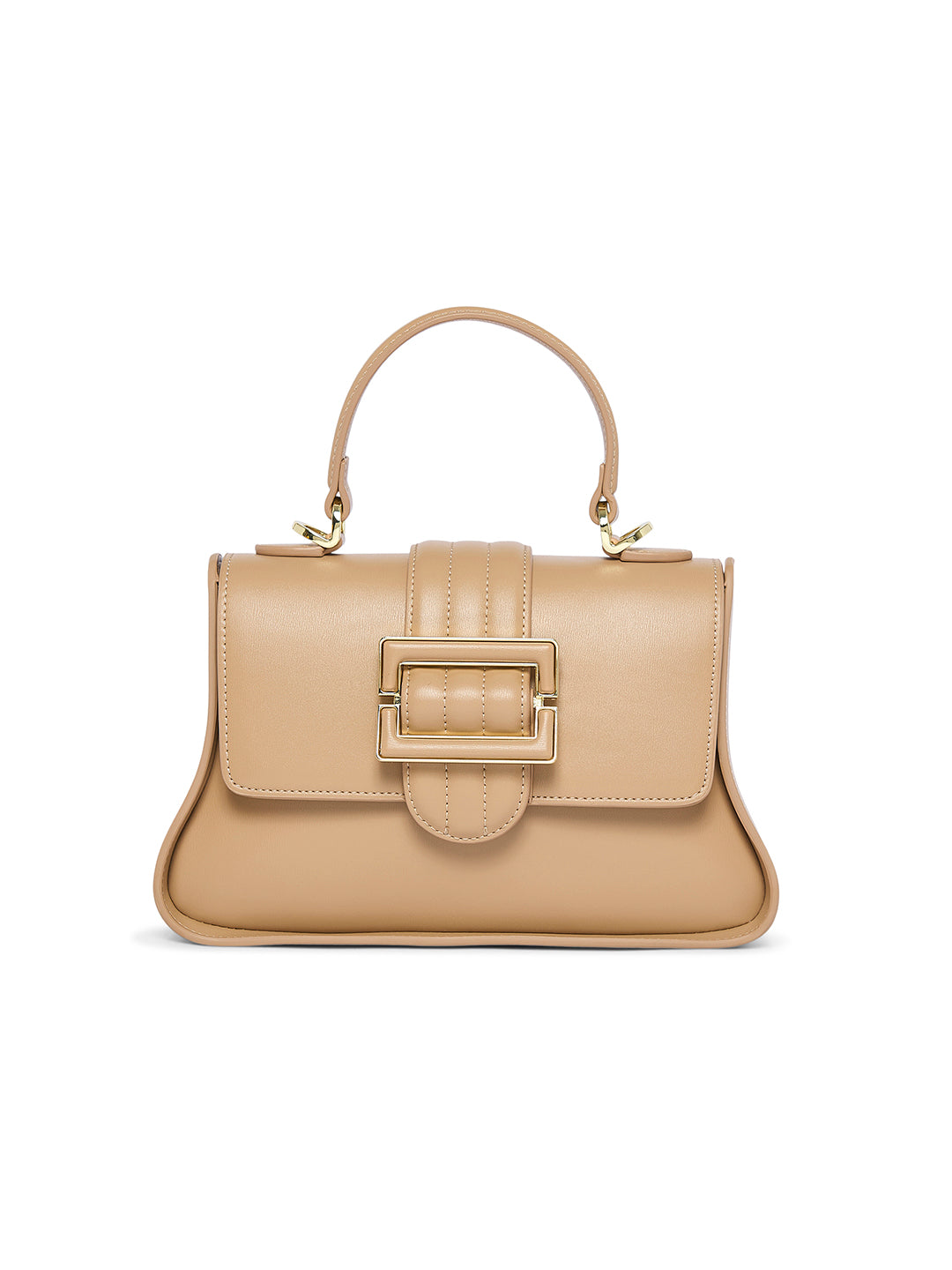 Southwark 25 Flap Small Handbag Beige