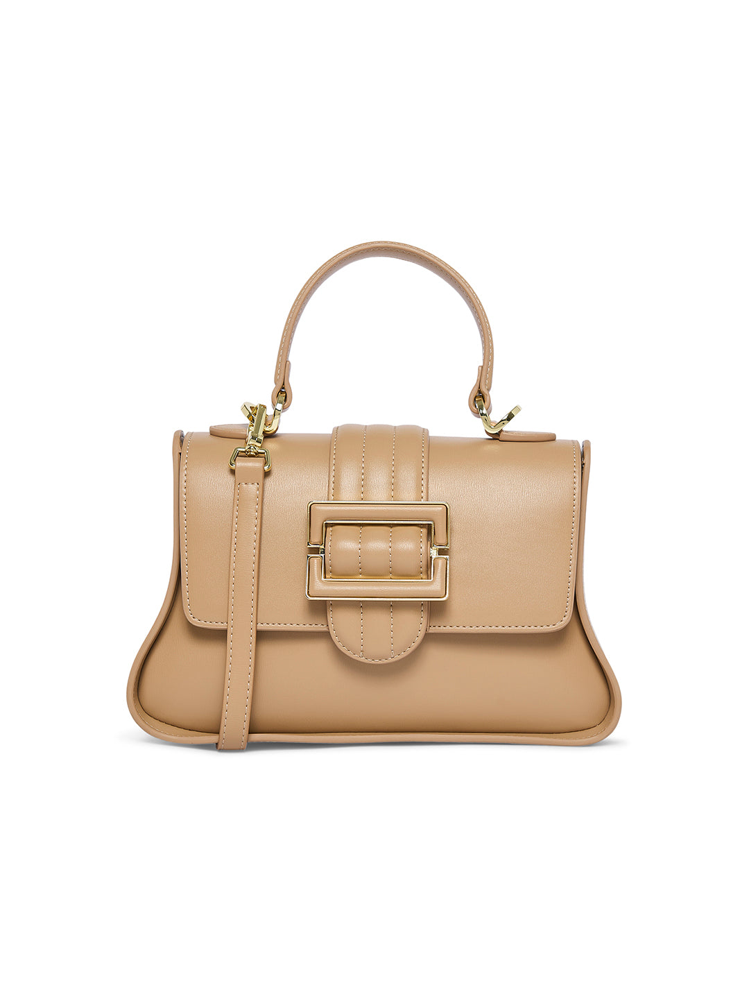 Southwark 25 Flap Small Handbag Beige