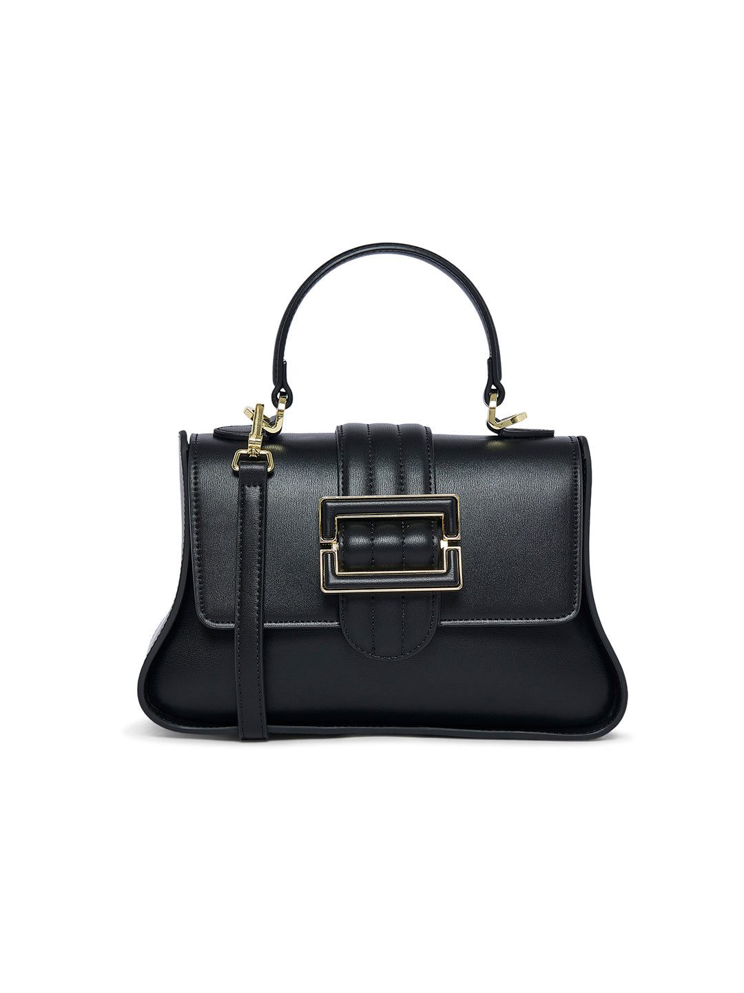 Southwark 25 Flap Small Handbag Black