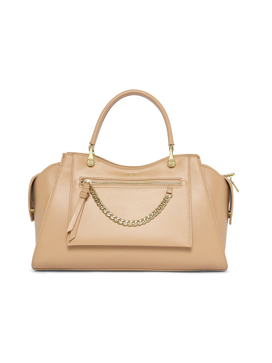 Islington 33 Small Satchel Bag Beige