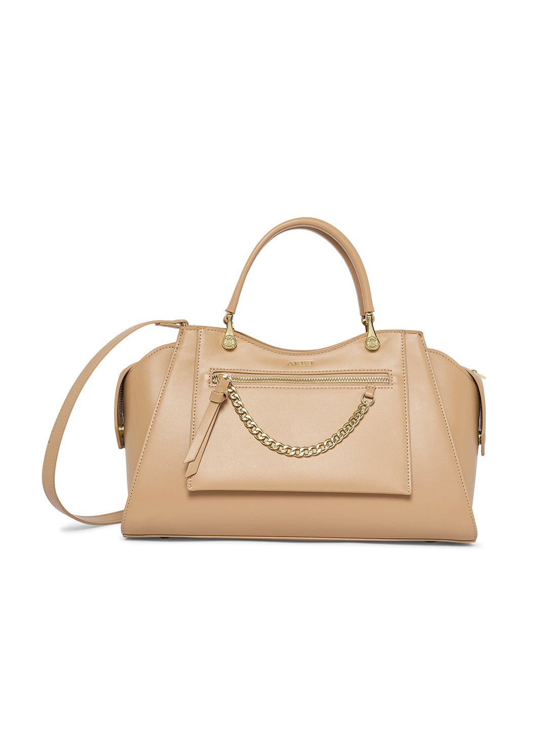 Islington 33 Small Satchel Bag Beige