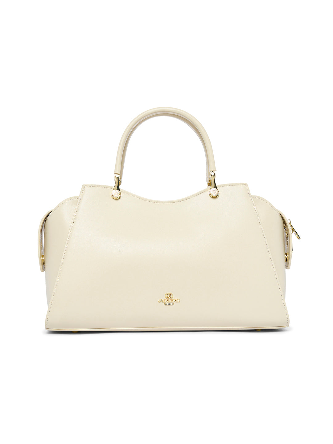 Islington 33 Small Satchel Bag Off White