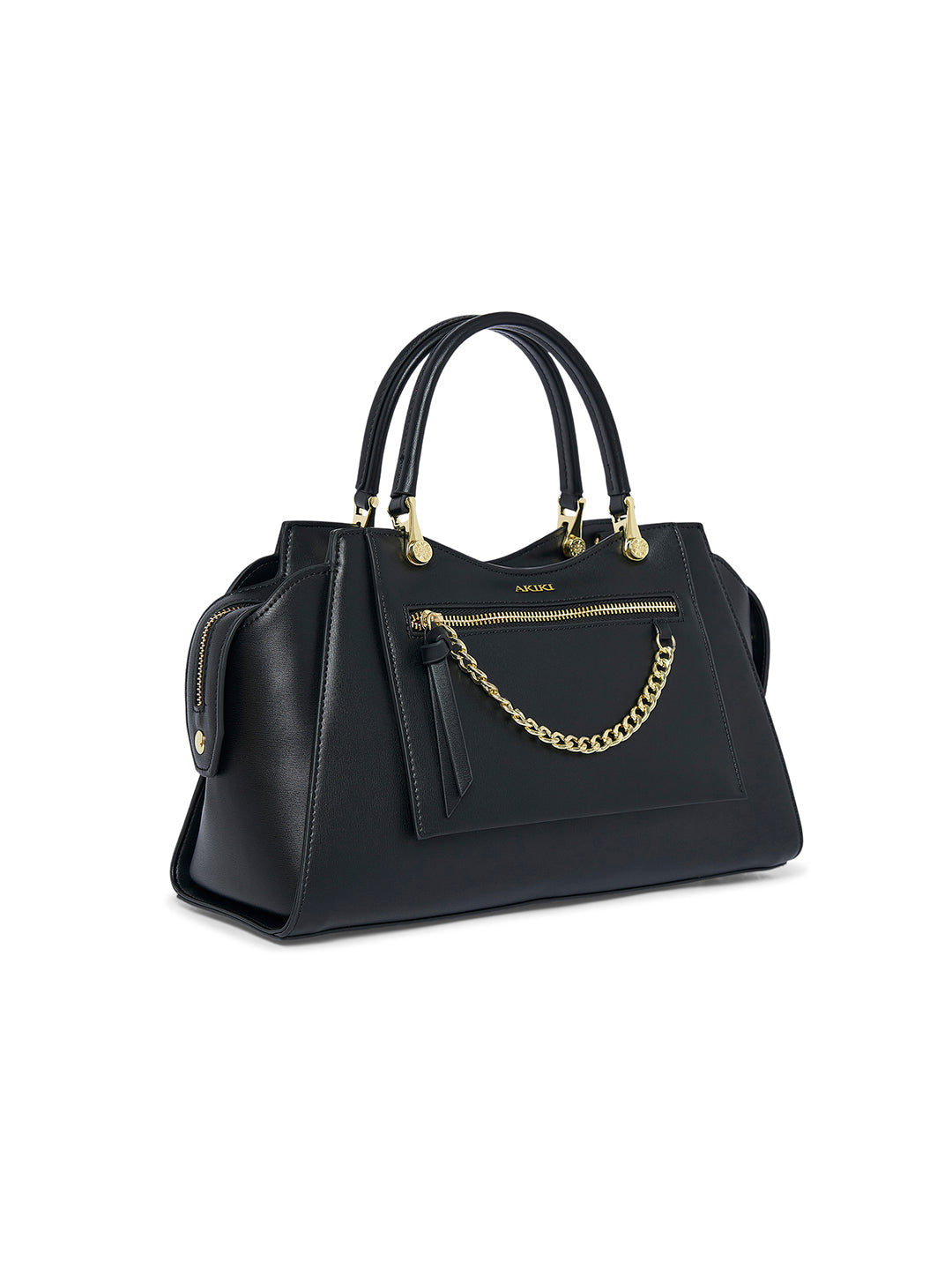 Islington 33 Small Satchel Bag Black