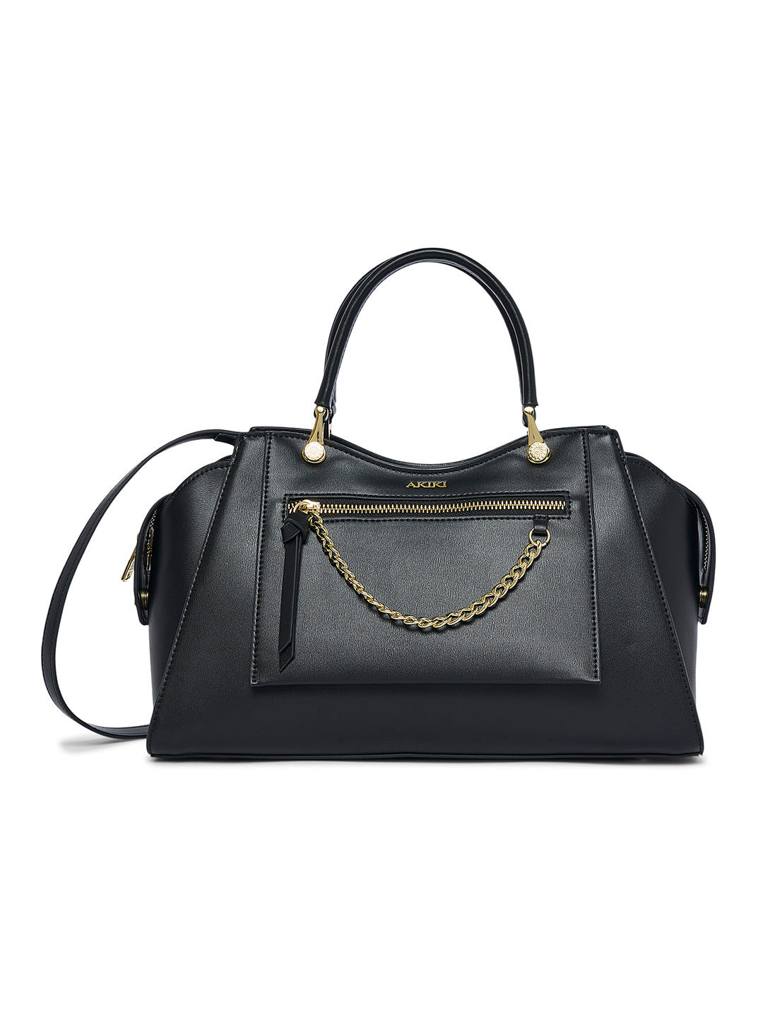 Islington 33 Small Satchel Bag Black