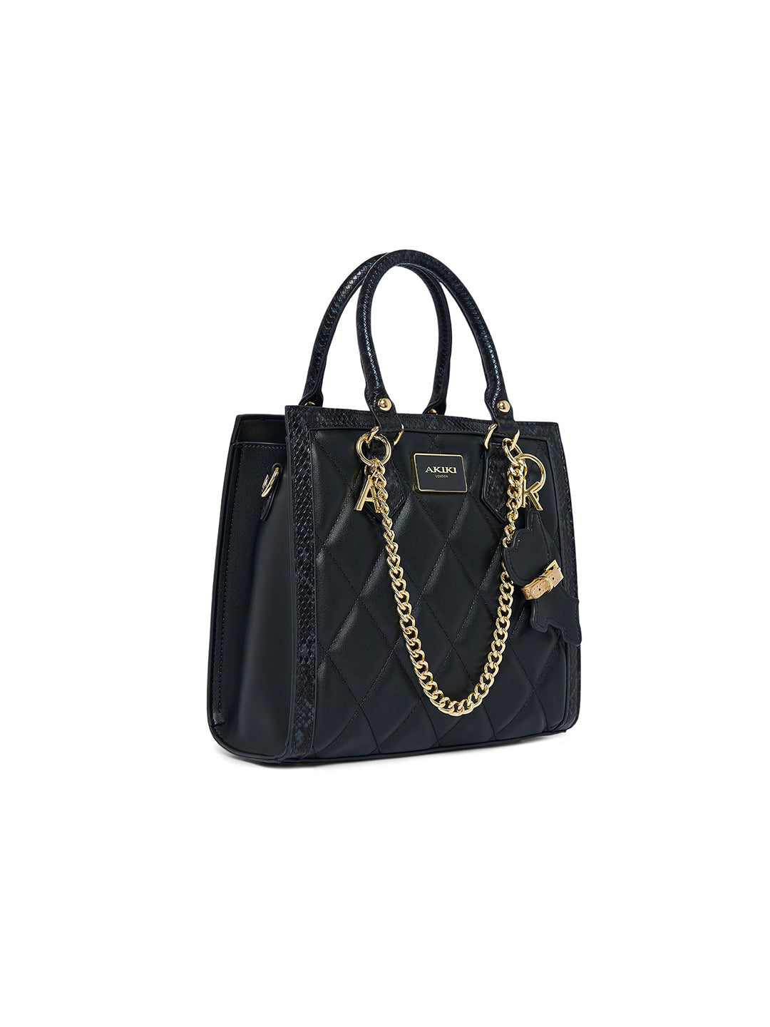 Swinden 25 Box Small Handbag Black