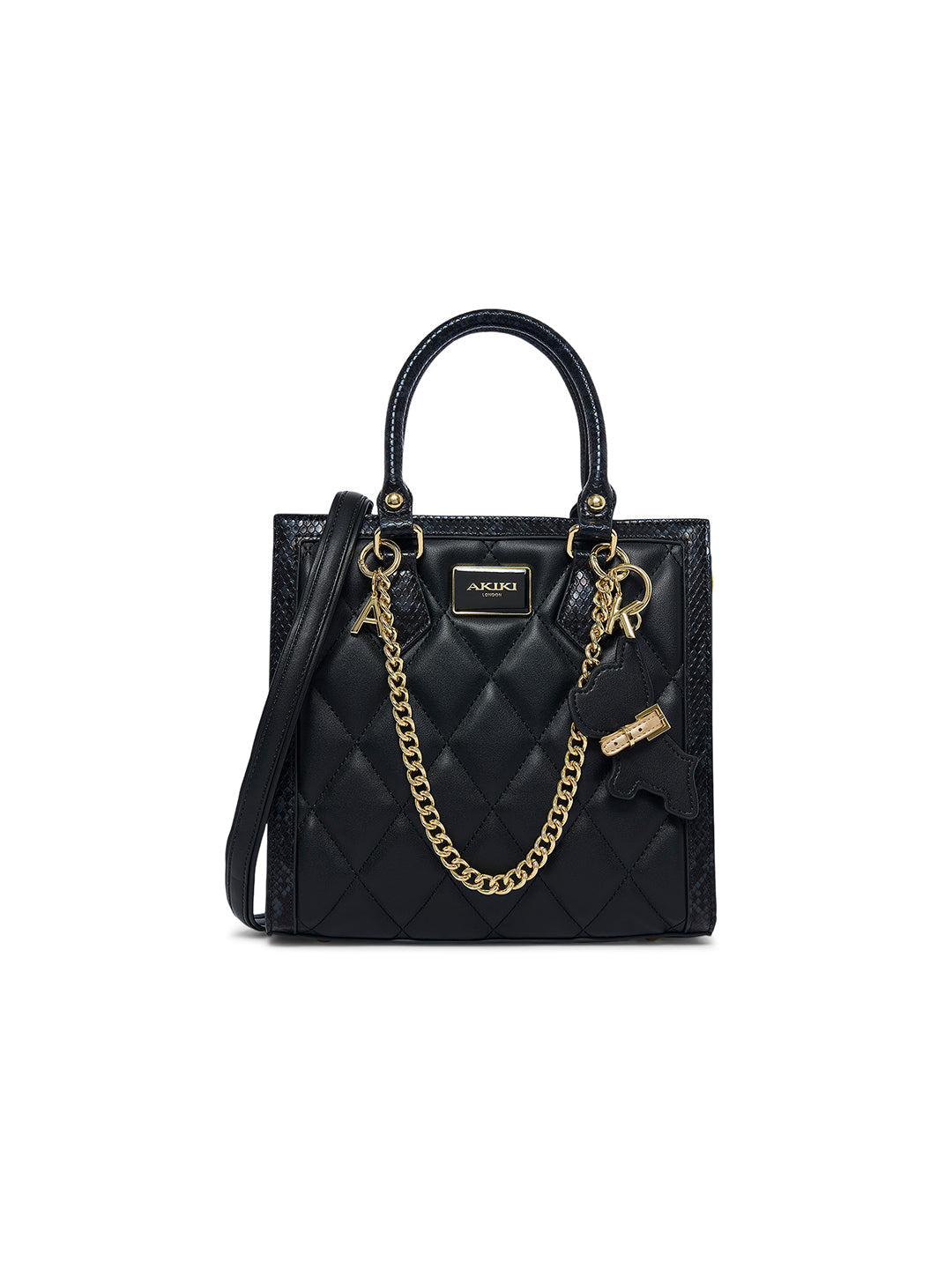 Swinden 25 Box Small Handbag Black