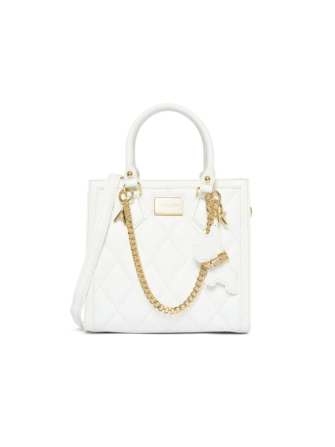 Swinden 25 Box Small Handbag White