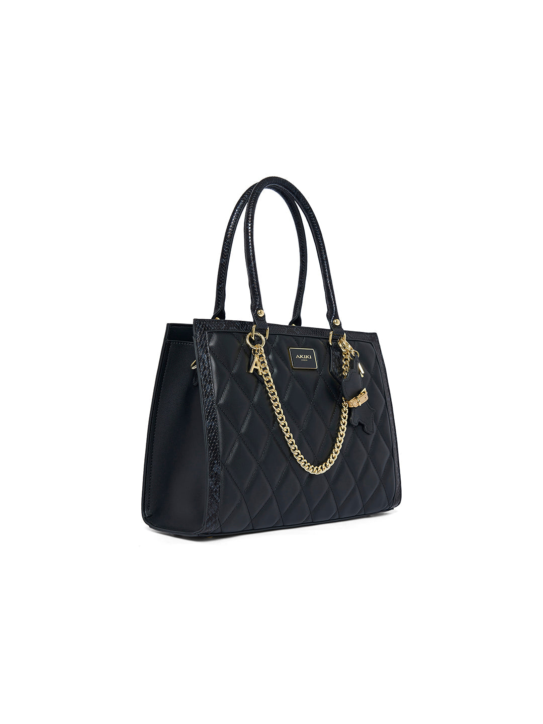 Swinden 35 Box Large Handbag Black