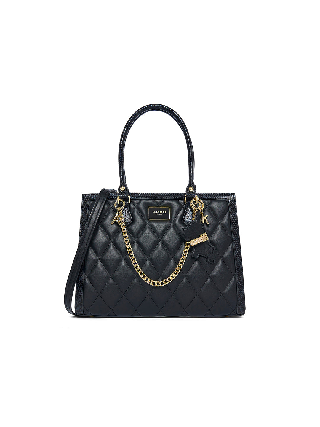 Swinden 35 Box Large Handbag Black