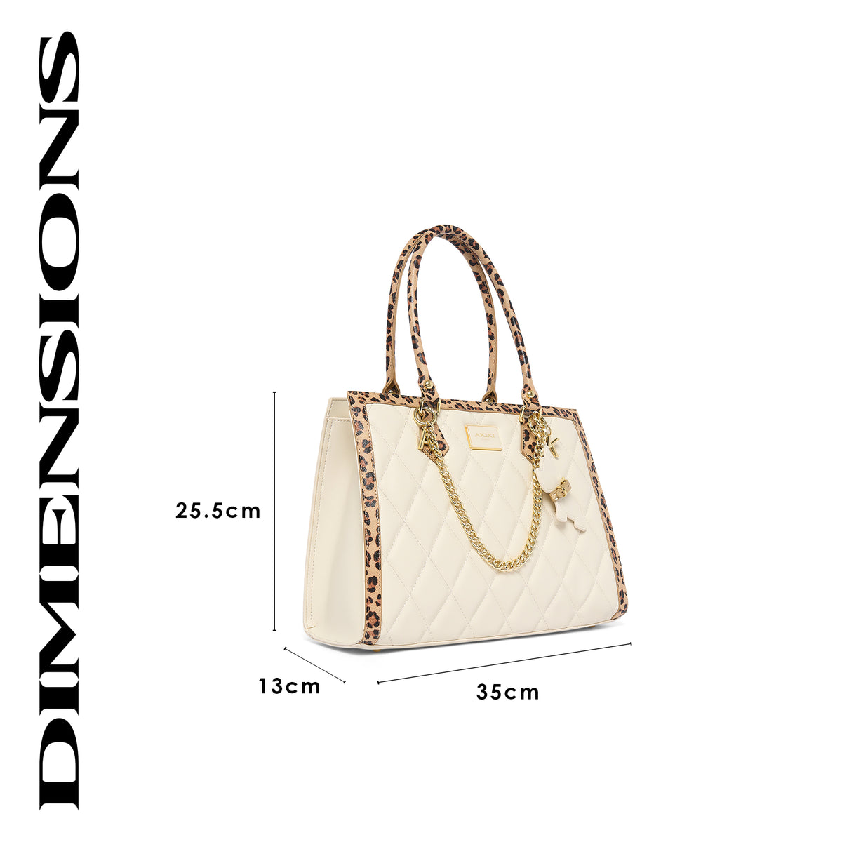 Swinden 35 Box Large Handbag Beige