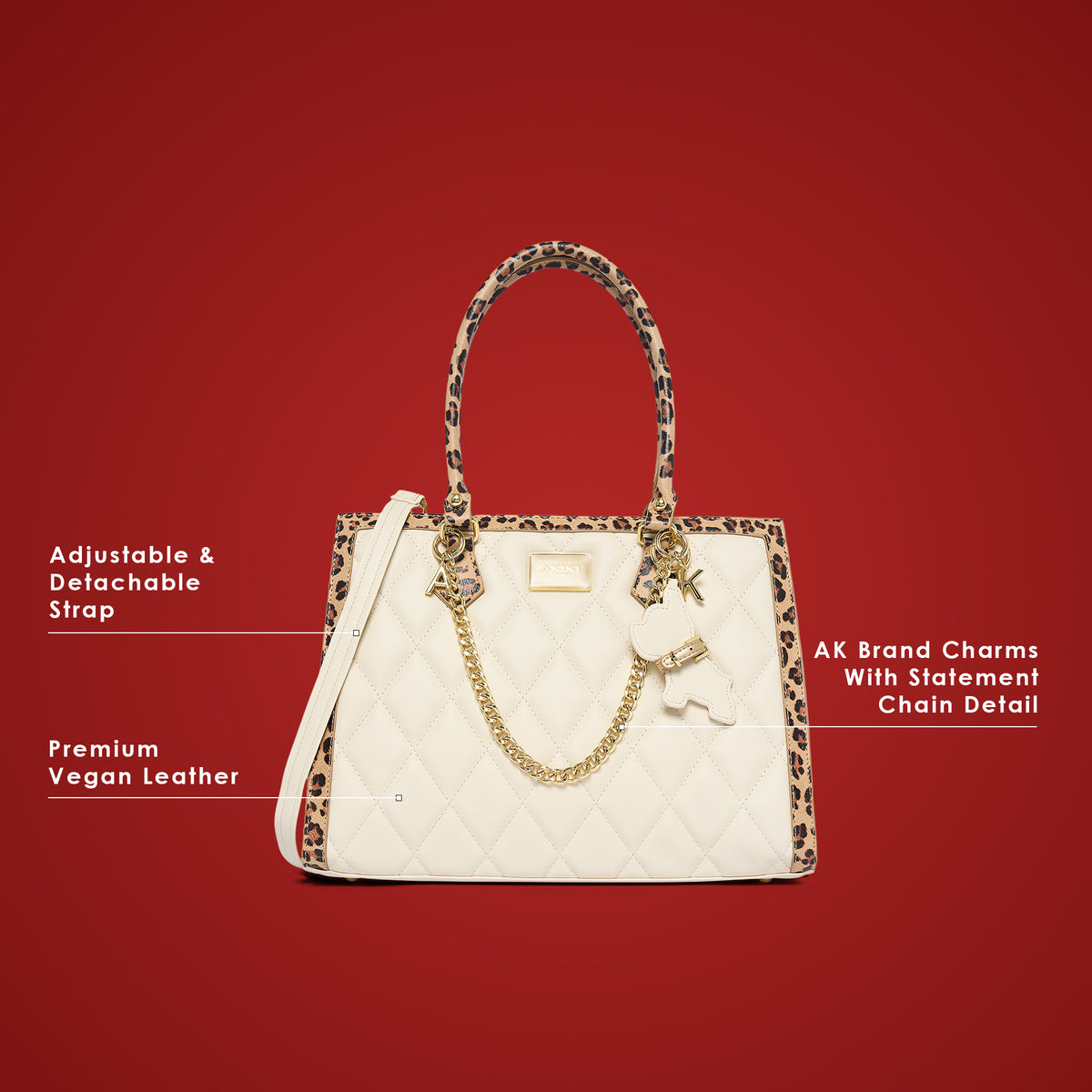 Swinden 35 Box Large Handbag Beige