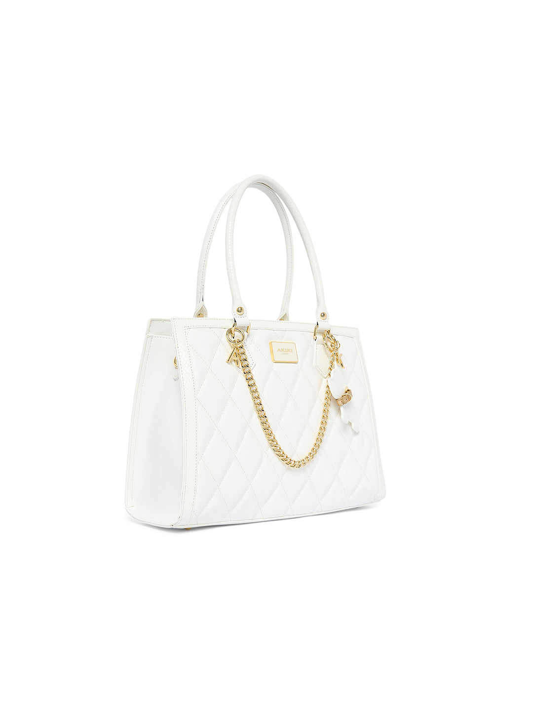 Swinden 35 Box Large Handbag White