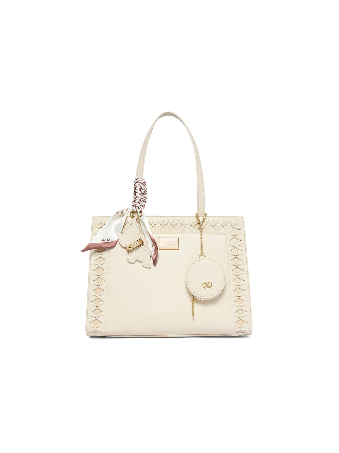 Brackley 35 Box Small Handbag Beige