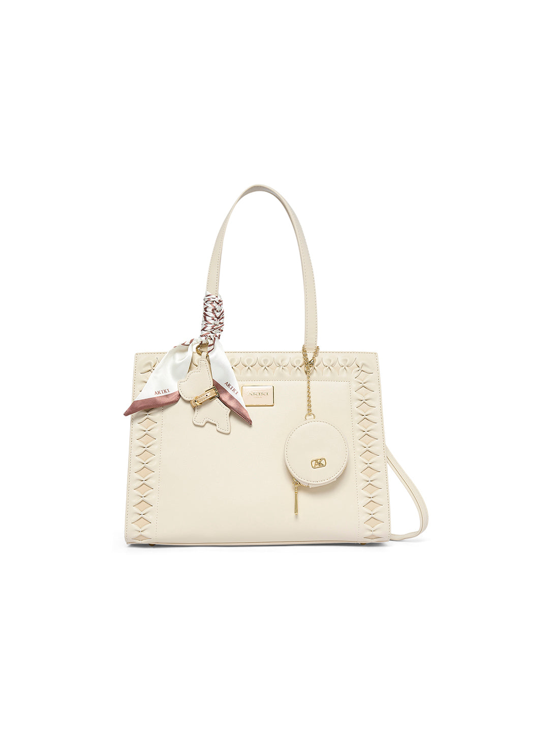 Brackley 35 Box Small Handbag Beige