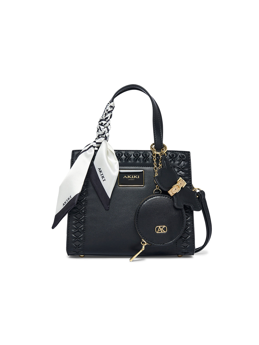 Brackley 21 Box Large Handbag Black