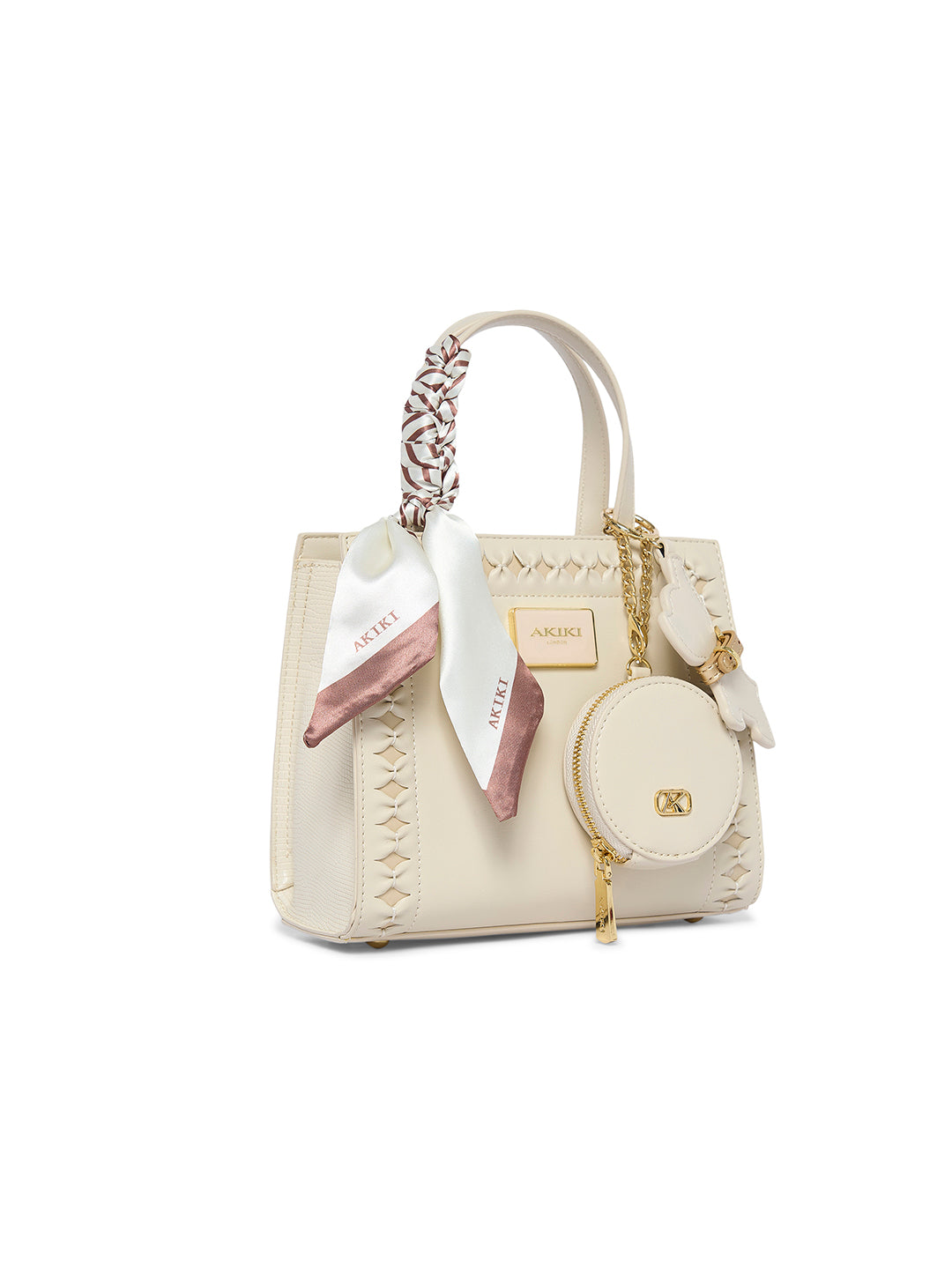 Brackley 21 Box Large Handbag Beige