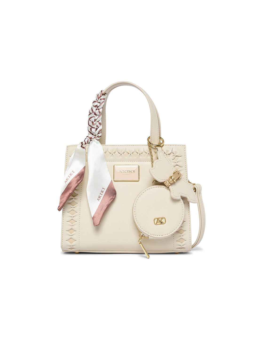 Brackley 21 Box Large Handbag Beige