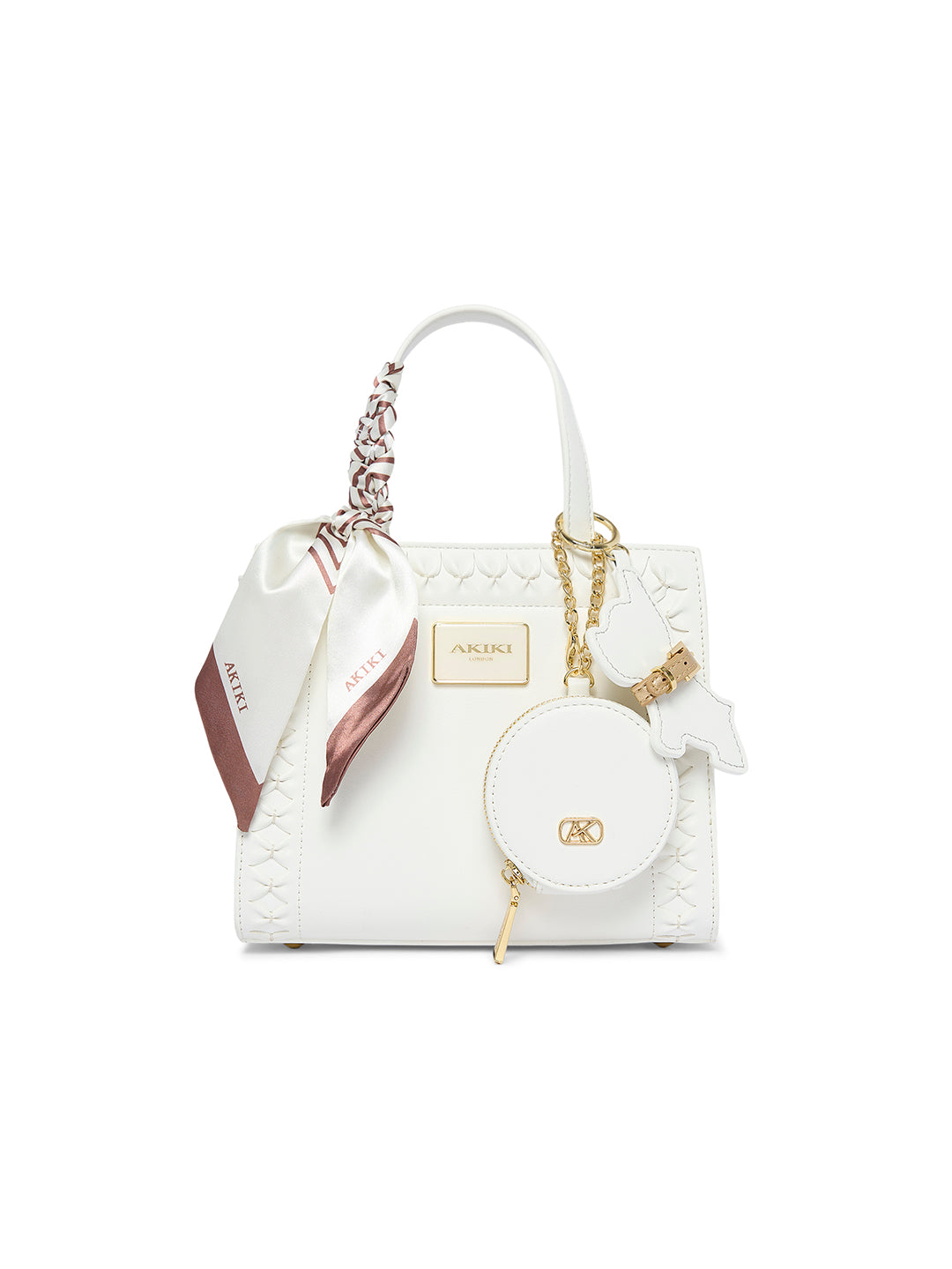 Brackley 21 Box Large Handbag White