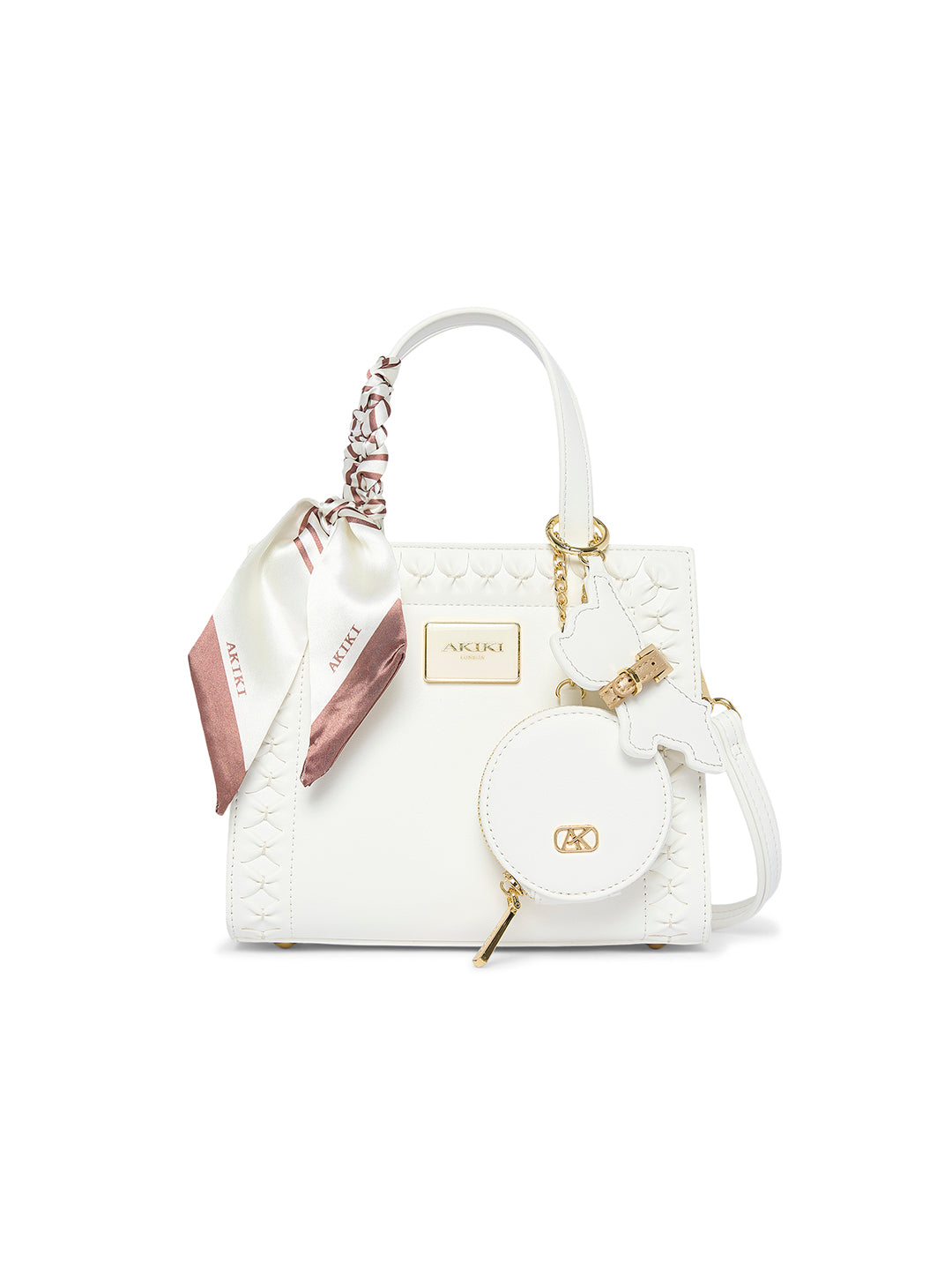 Brackley 21 Box Large Handbag White