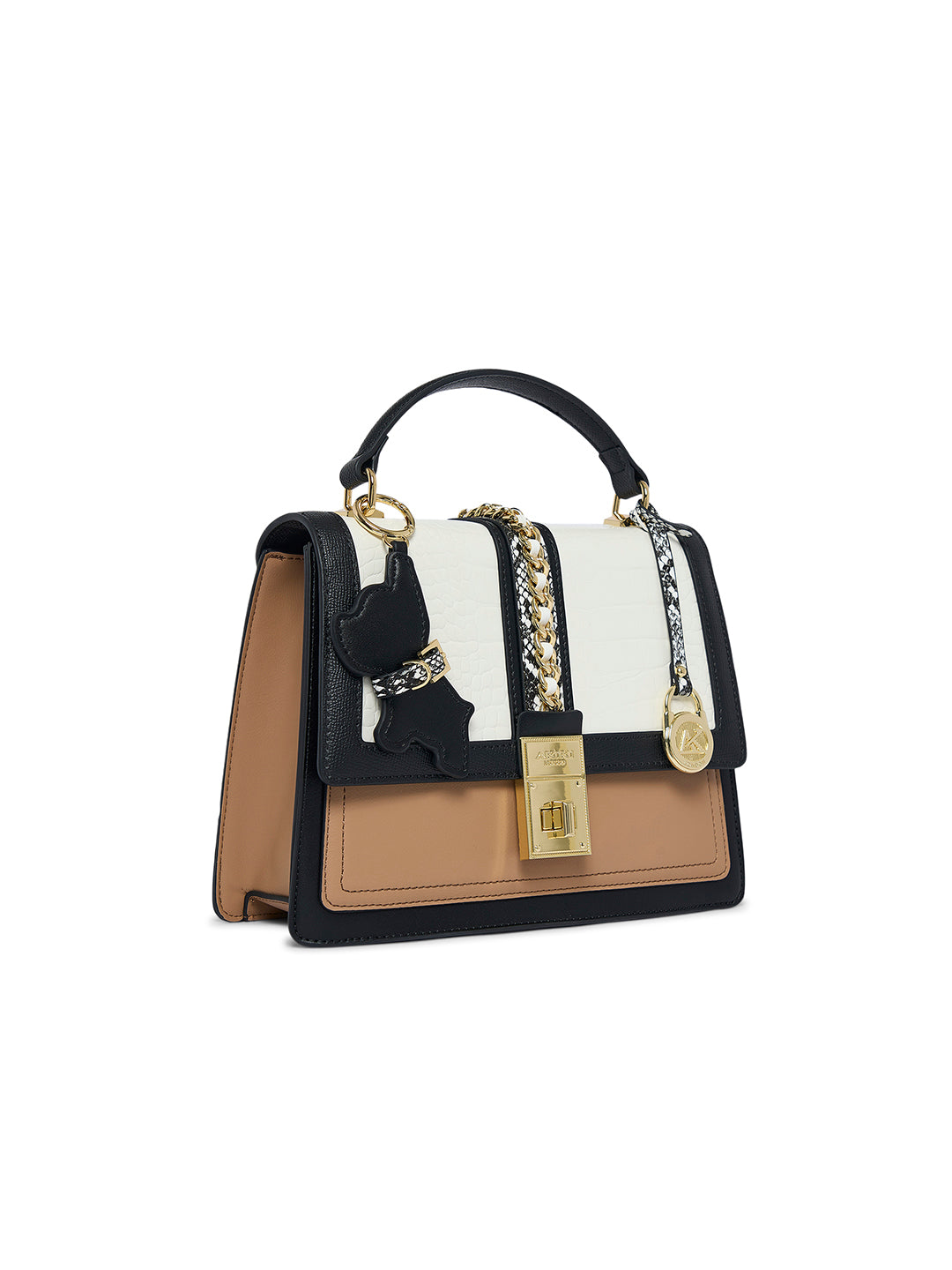 Ledbury 25 Flap Small Handbag Black