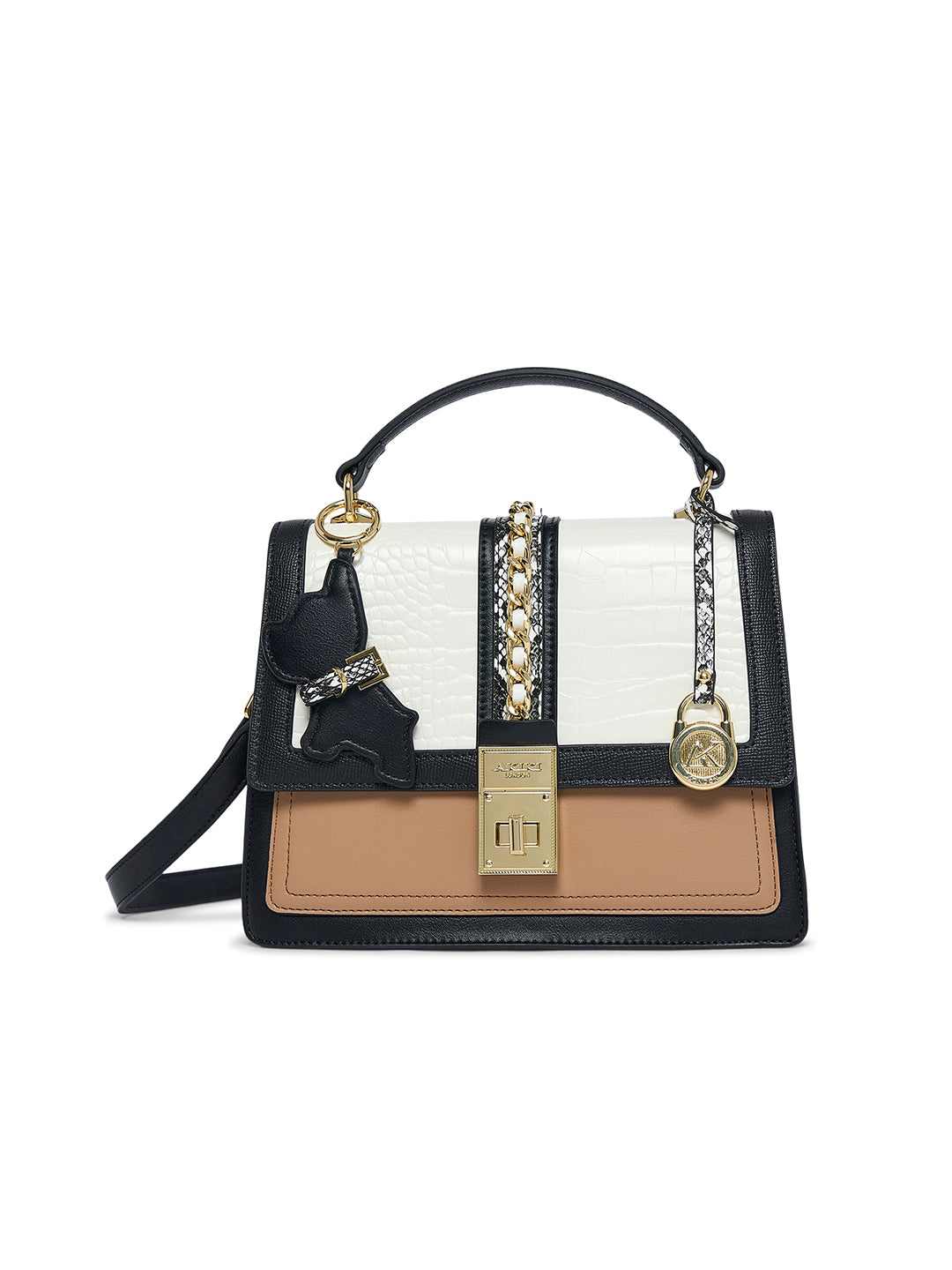 Ledbury 25 Flap Small Handbag Black