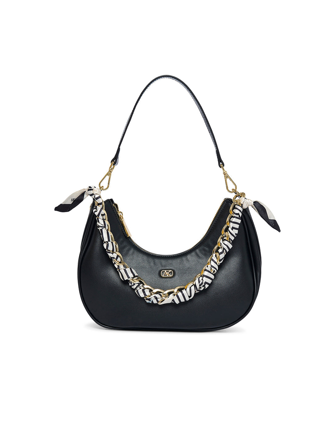 Worcester 30 Hobo Small Handbag Black